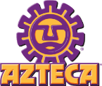 Colorful Aztec-inspired logo design