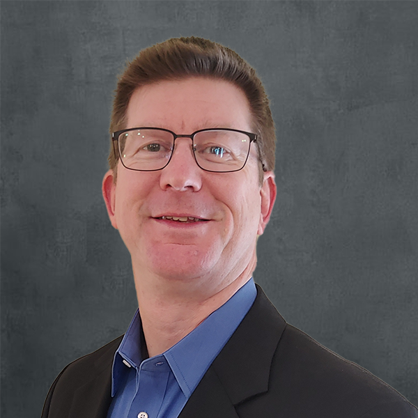 Smiling man in professional attire