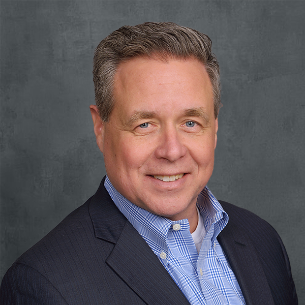 Smiling man in professional attire
