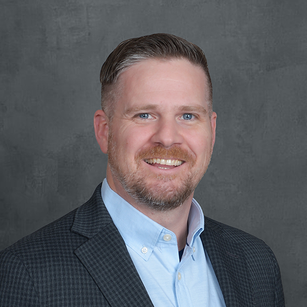 Smiling man in professional attire