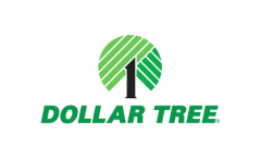 Dollar Tree logo with green colors