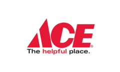 Red logo with helpful slogan