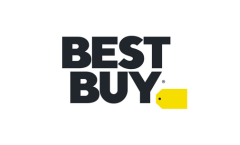 Best Buy logo with yellow tag