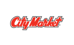 City Market logo in red
