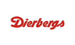 Red logo with the name Dierbergs