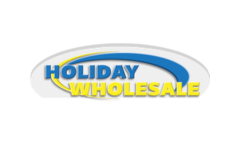 Logo for Holiday Wholesale company
