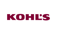 Kohl's logo on maroon background