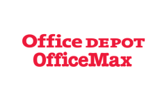 Office Depot and OfficeMax logos