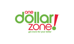 Discount store logo with slogan