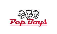 Logo featuring three cartoon faces