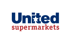 Logo of United Supermarkets brand