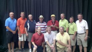 MYA Team Accepting the 2012 Hy-Vee Broker of the Year Award