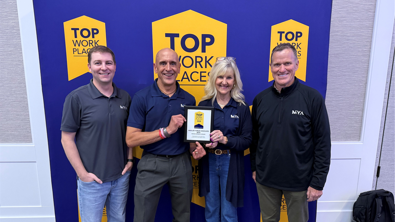 MYA Employees at the Top Workplaces celebration